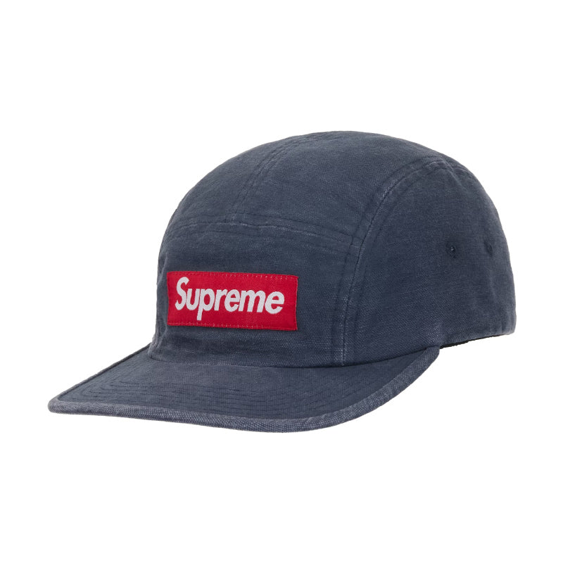 Supreme Canvas Camp Cap Dark Blue