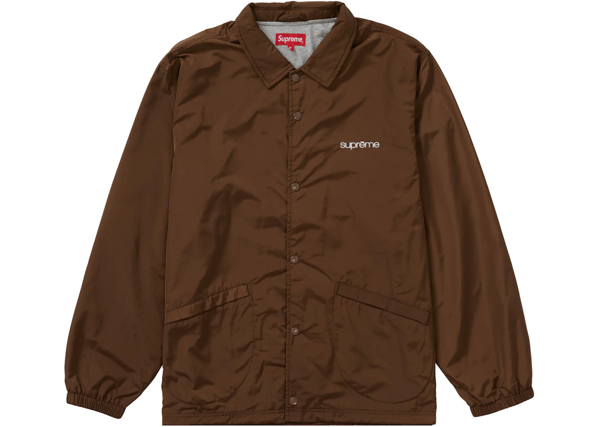 Supreme Five Boroughs Coaches Jacket Brown