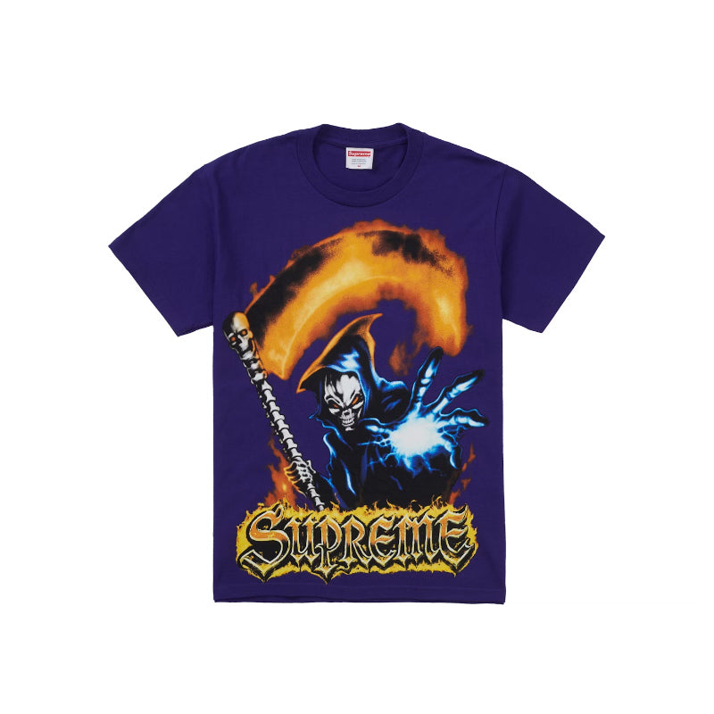 Supreme Grim Reaper Tee Purple