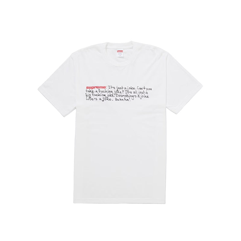 Supreme Joke Tee White