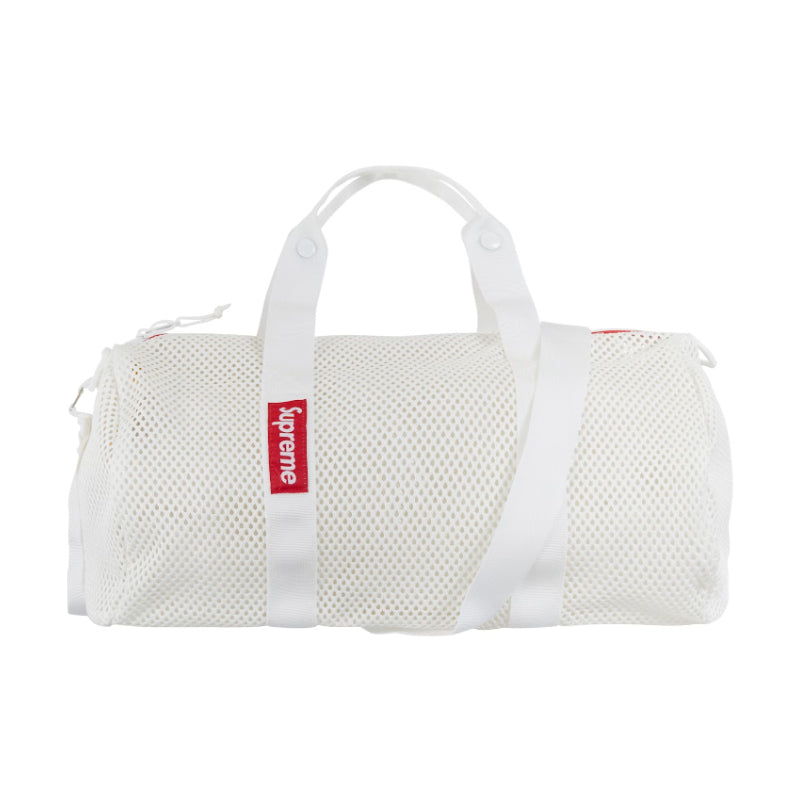 Supreme Mesh Duffle Bag (SS23) White