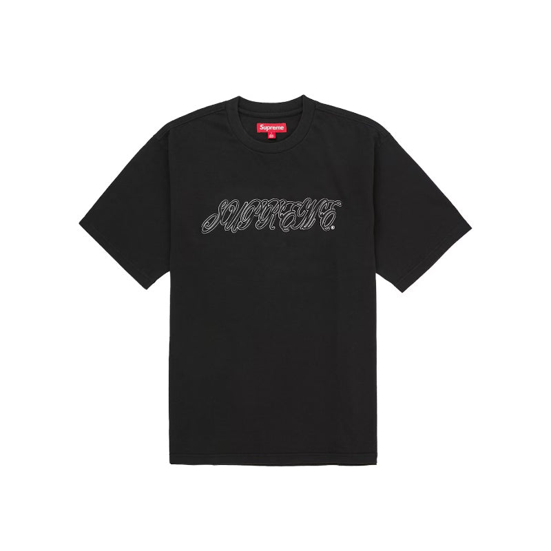Supreme Raised Script S/S Top Black