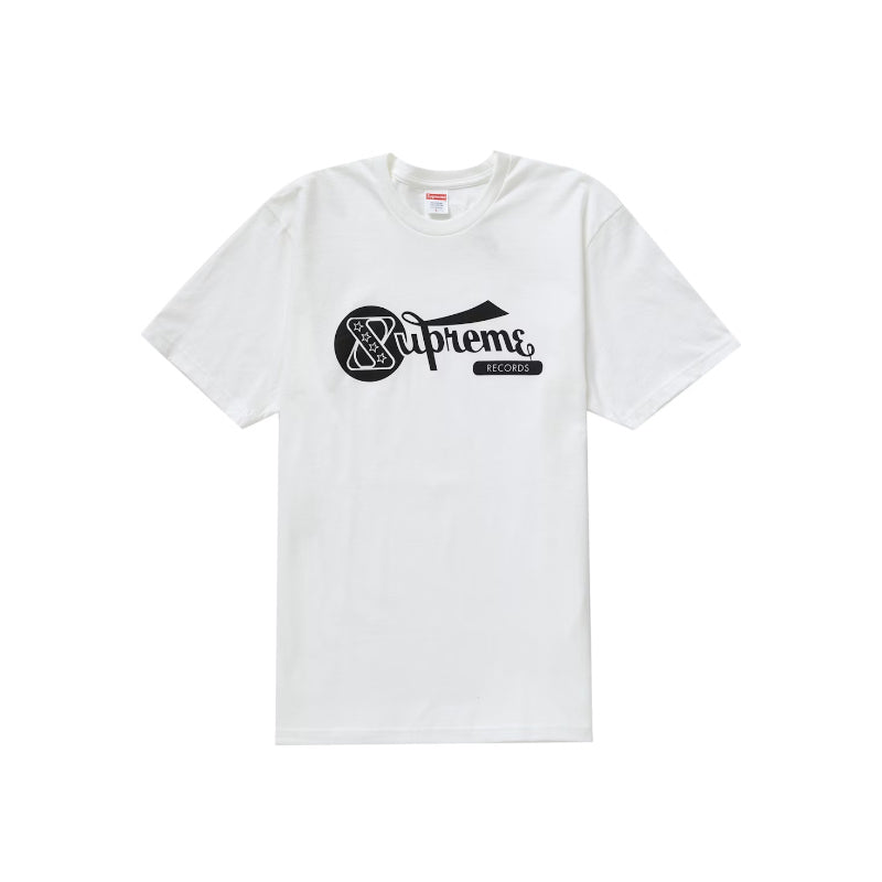 Supreme Records Tee White