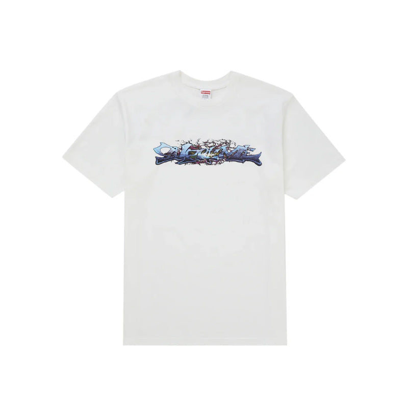 Supreme Tag Tee White
