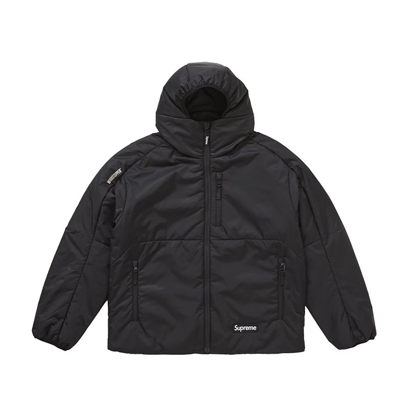Supreme WINDSTOPPER Insulated Hooded Jacket Black