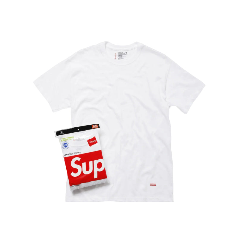 Supreme X Hanes Pijama Tee White