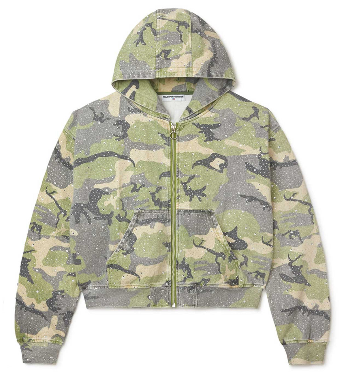 Vale Forever Crystal Camo Work Jacket 'Green/Camo'