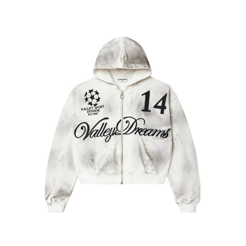 Vale Forever Oreo 14 Zip Up Hoodie 'Dest/Smoke'