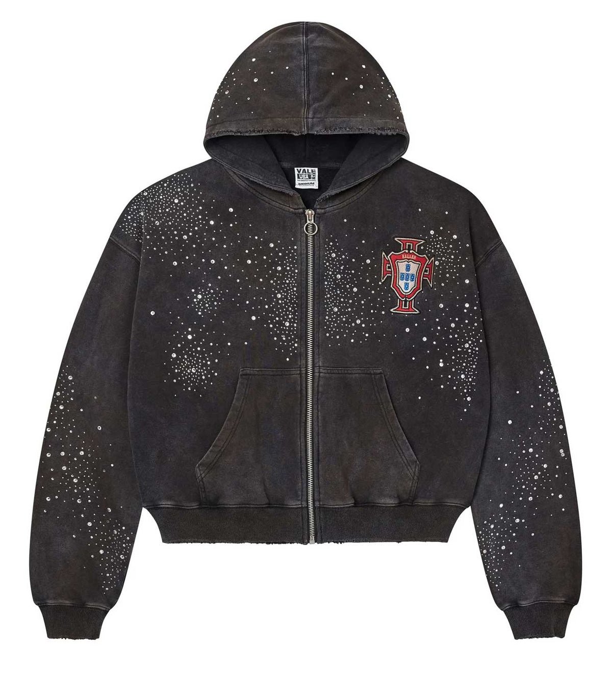 Vale Forever Pluto Custered Zip Up 'Black'