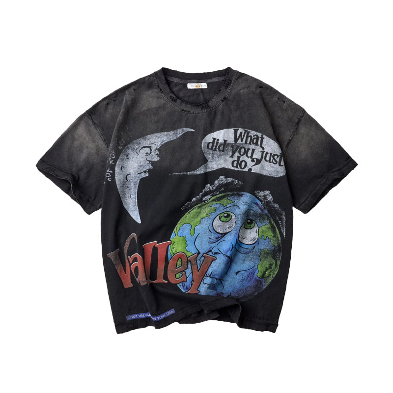 Vale Forever World Peace Black T-Shirt