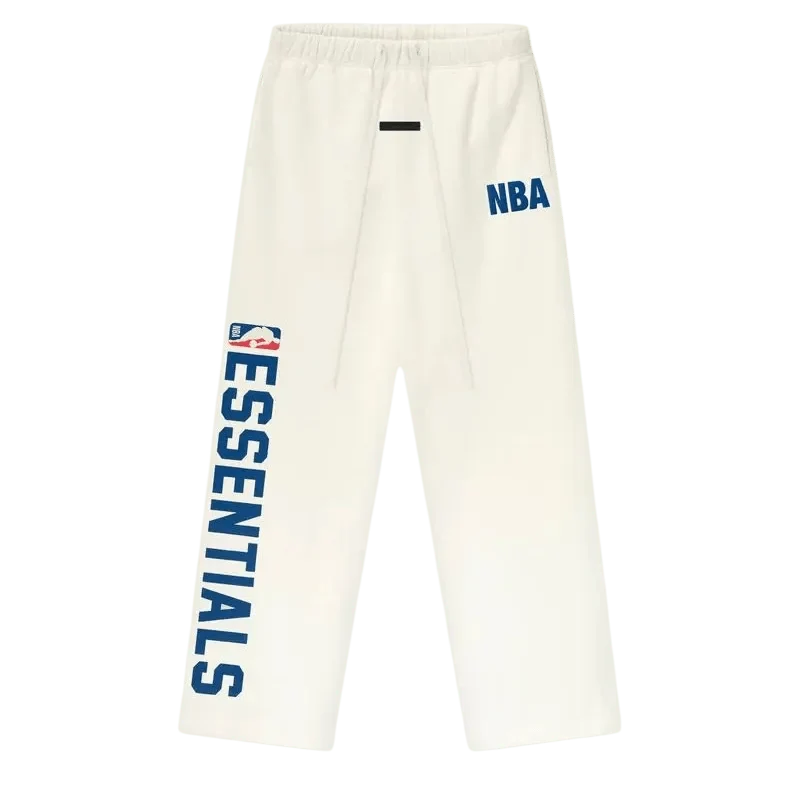 Fear of God Essentials NBA Lounge Sweatpant Cream White