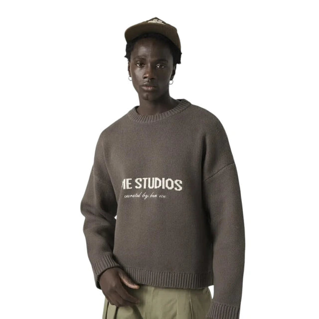 EME STUDIOS Master Fawn Knit Sweater Brown
