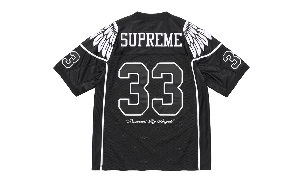 Supreme Wings Football Jersey Black