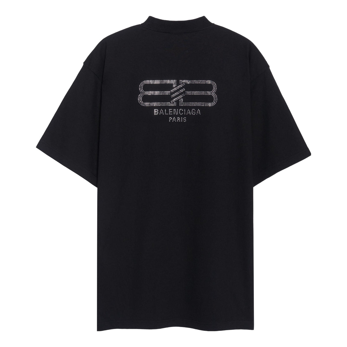 Balenciaga BB Paris Strass T-shirt Black